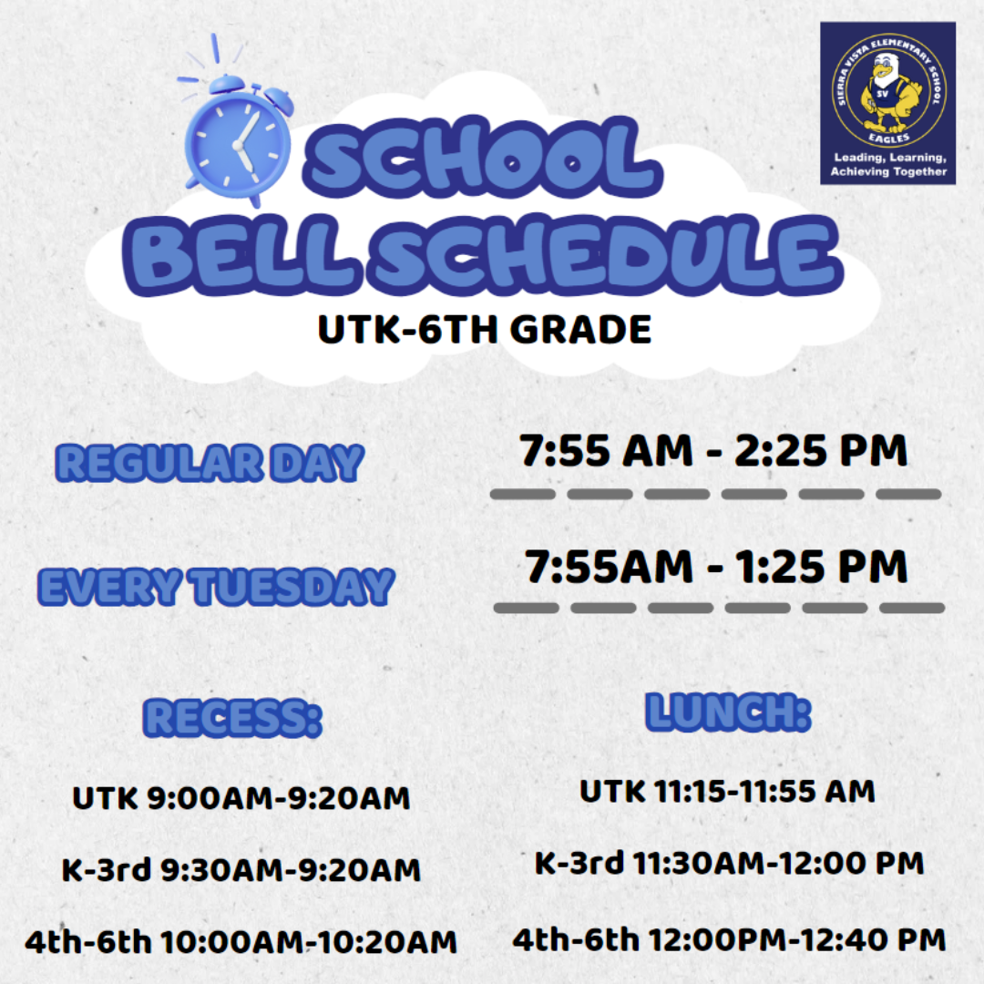 sierra-vista-bell-schedule-bell-schedule-sierra-vista-elementary