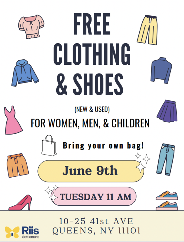 free clothing english