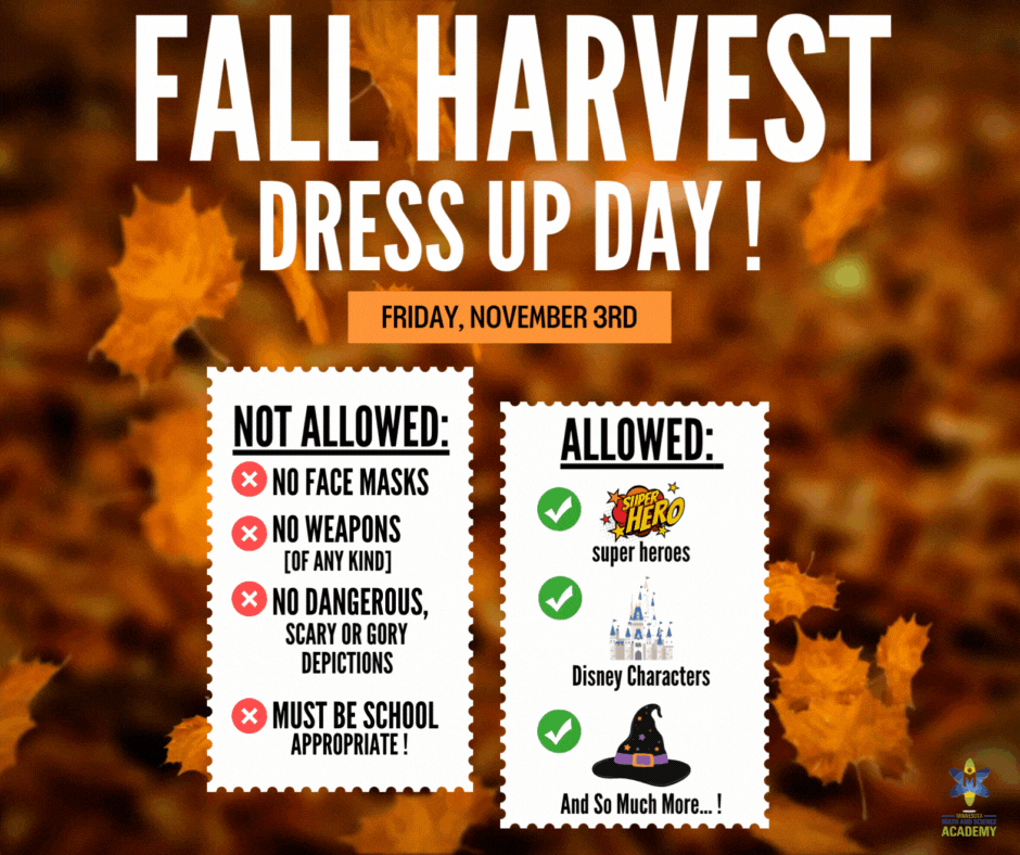 Fall Harvest Dress Up Day!