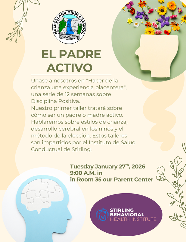 Parent Workshop Series - Spanish