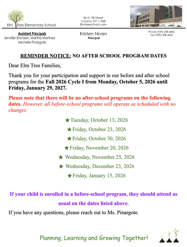 english flyer