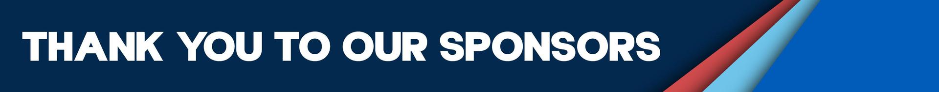 Thank you to our sponsors web divider