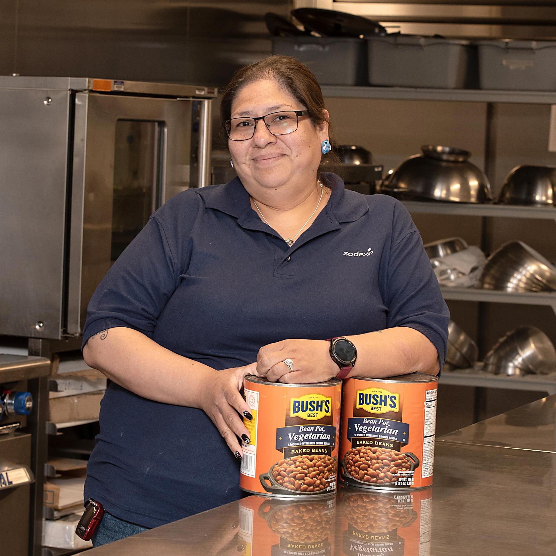 headshot of CVHS food manager