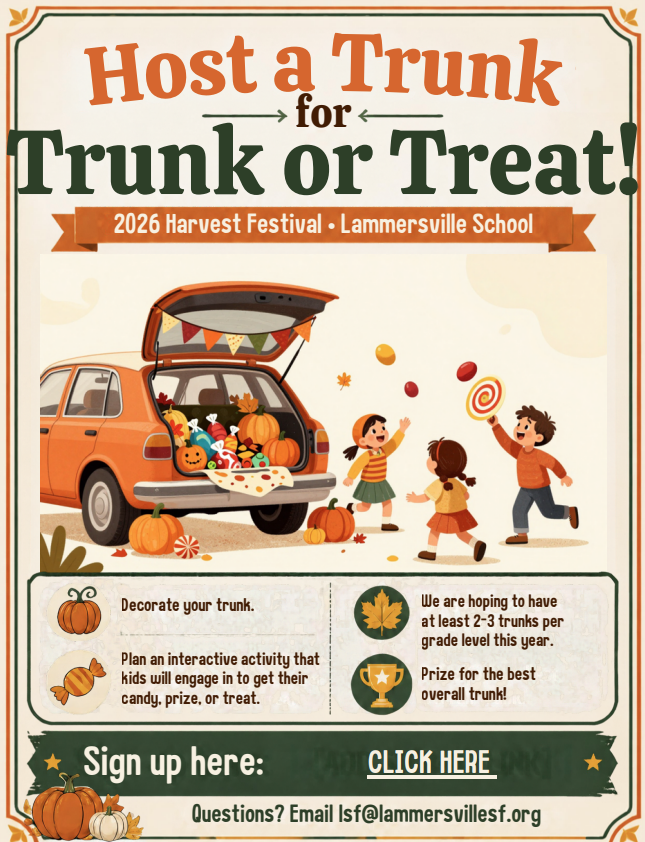 LSF Trunk or Treat Sign Up Flyer 2026
