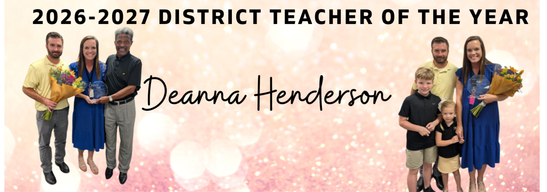 Congratulations to the 2026-2027 Baker County District Teacher of the Year, Mrs. Deanna Henderson! Mrs. Henderson is a Reading and Math Interventionist  and the Co-Parent Involvement Coordinator.  We are so proud and appreciative of her dedication to our school, students and community!