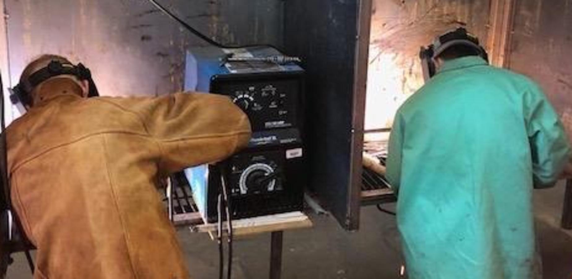 CTC Welding Students