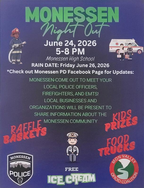 Monessen Night Out (June 24, 2026) Featured Photo