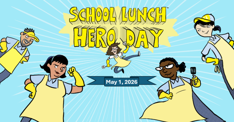 School Lunch Hero Day Friday, May 1st Thumbnail Image