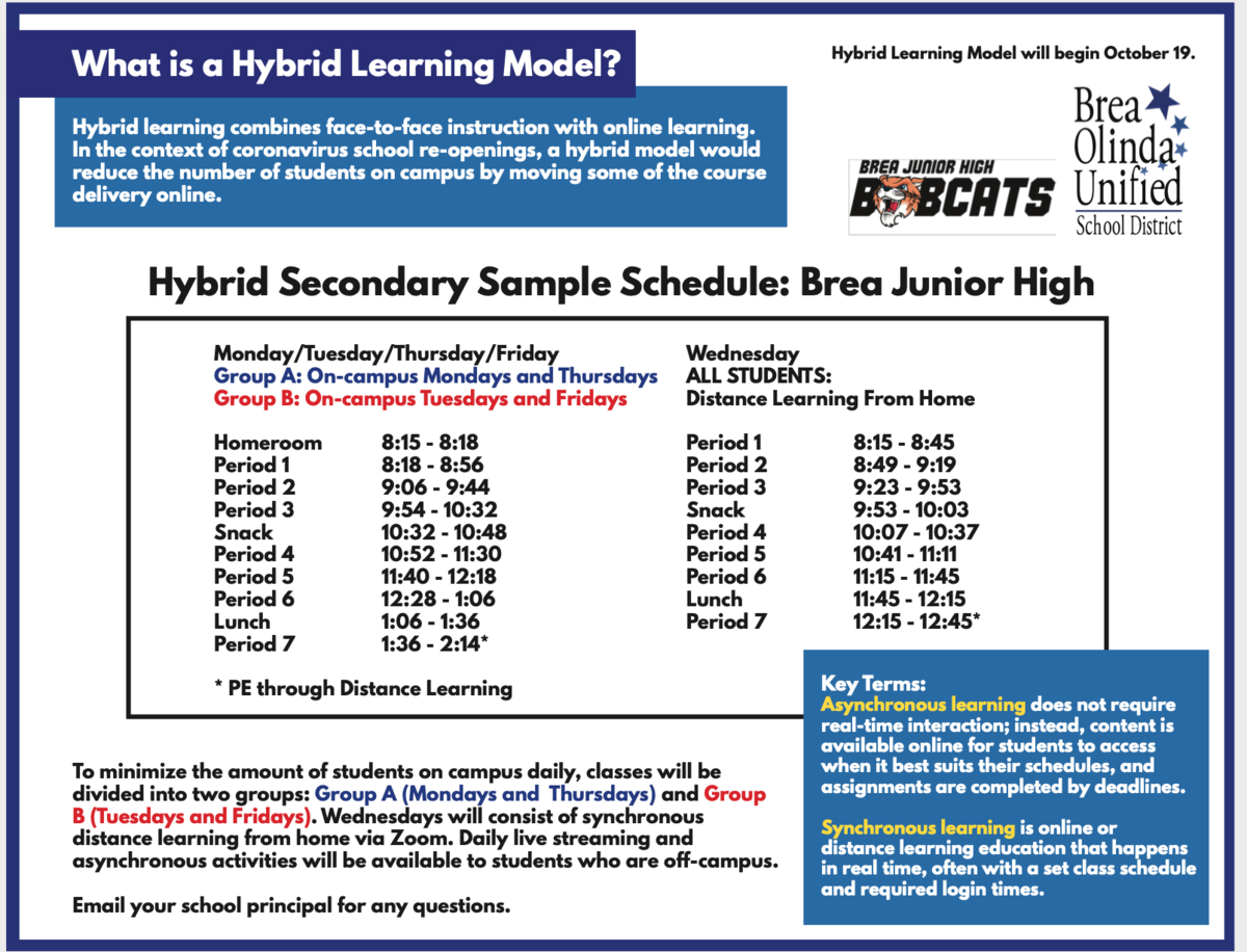 Reopening Schools Video | Brea Junior High School