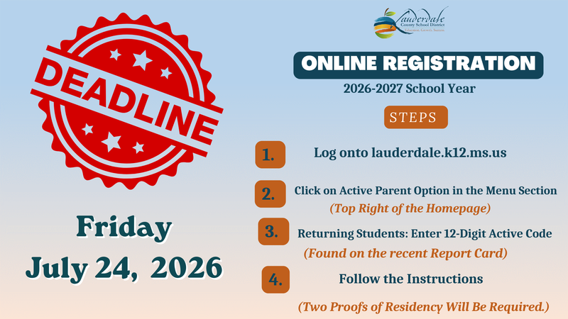 Online Registration Overview