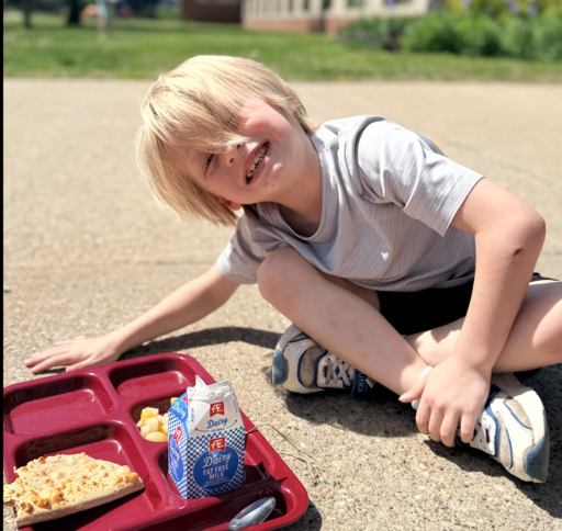 outside lunch