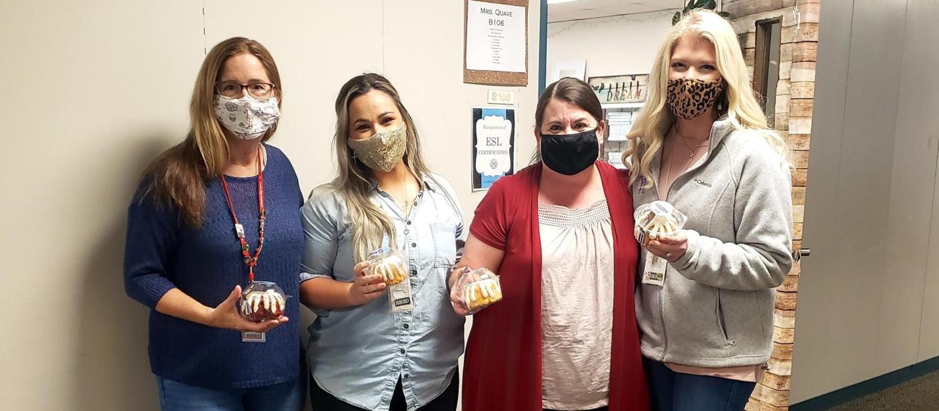 LHS Teachers receive a sweet treat for Teacher Appreciation Week