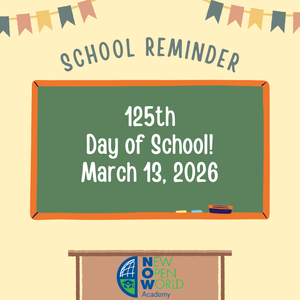 125th Day of School flyer