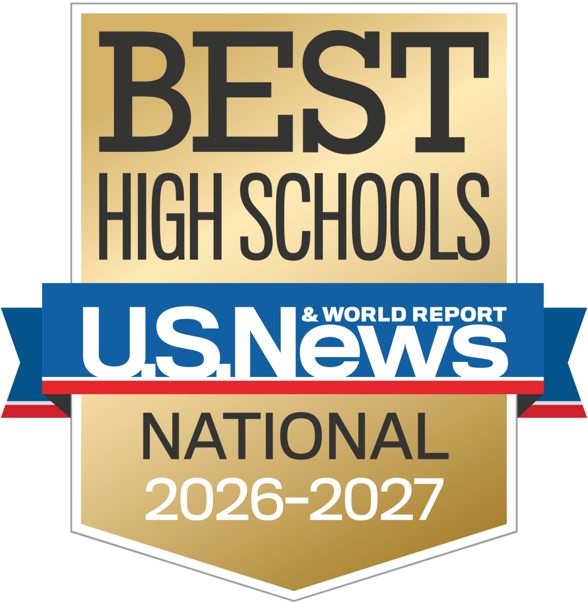 US News Best High Schools badge