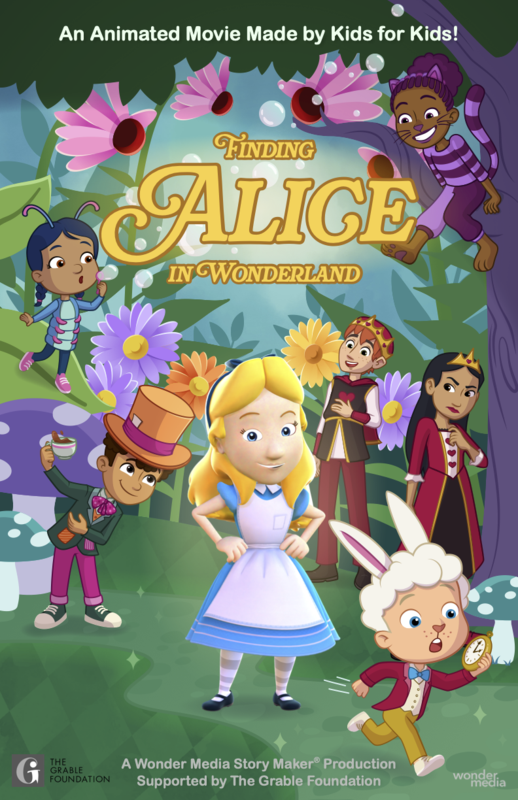 Finding Alice in Wonderland poster