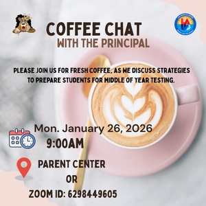 Coffee Chat with the Principal