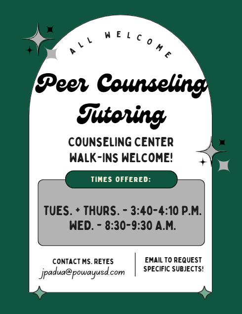 Peer Counseling Tutoring
