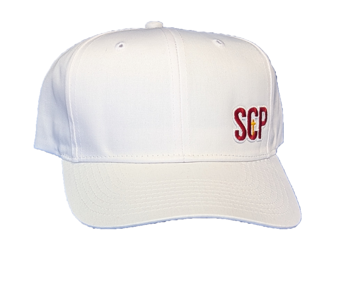 white on white hat