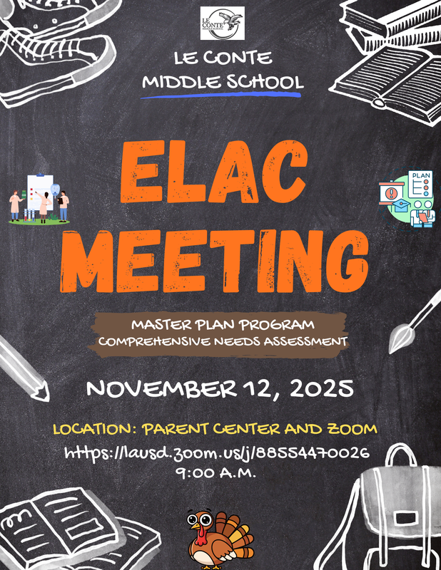 ELAC Meeting 11-12-25