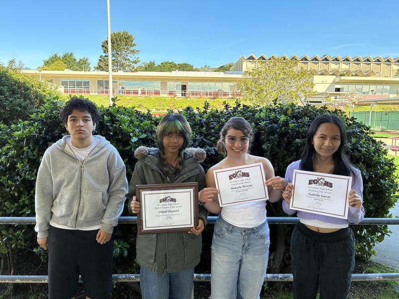 January Students of the Month