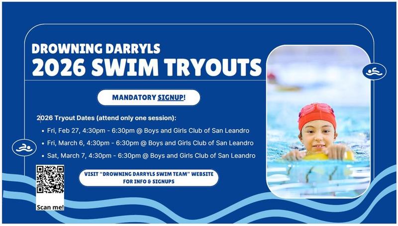San Leandro Swim Team - Drowning Darryls Tryouts