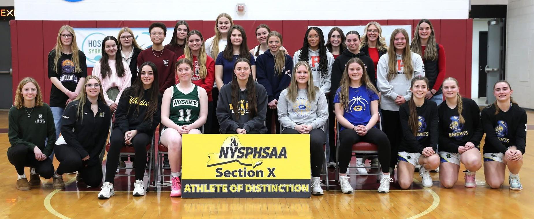 student athletes of distinction