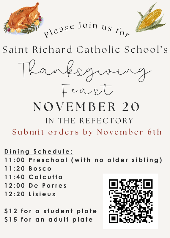 Annual Thanksgiving Feast - Friday, November 20 Featured Photo