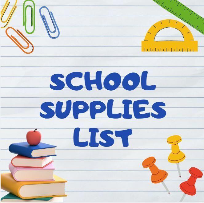 School Supplies Lists Available Here! Featured Photo