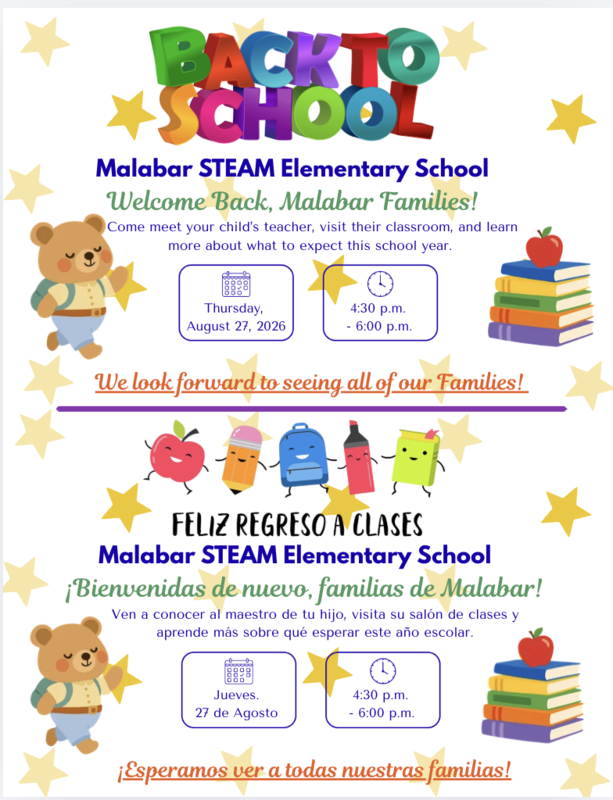 Back to School Night