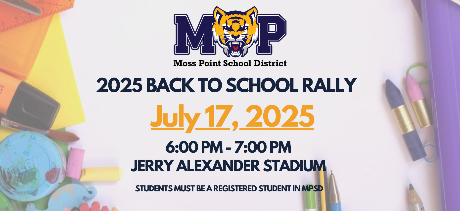 back to school rally
