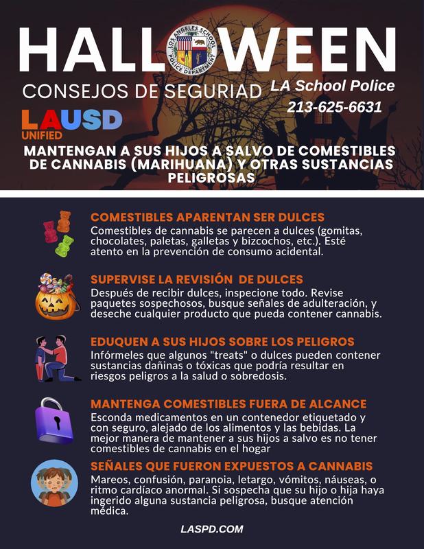 CONSEJOS DE SEGURIDAD PARA HALLOWEEN