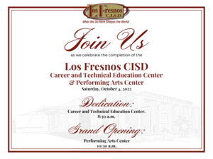 LFCISD Join us for PAC Innaguration