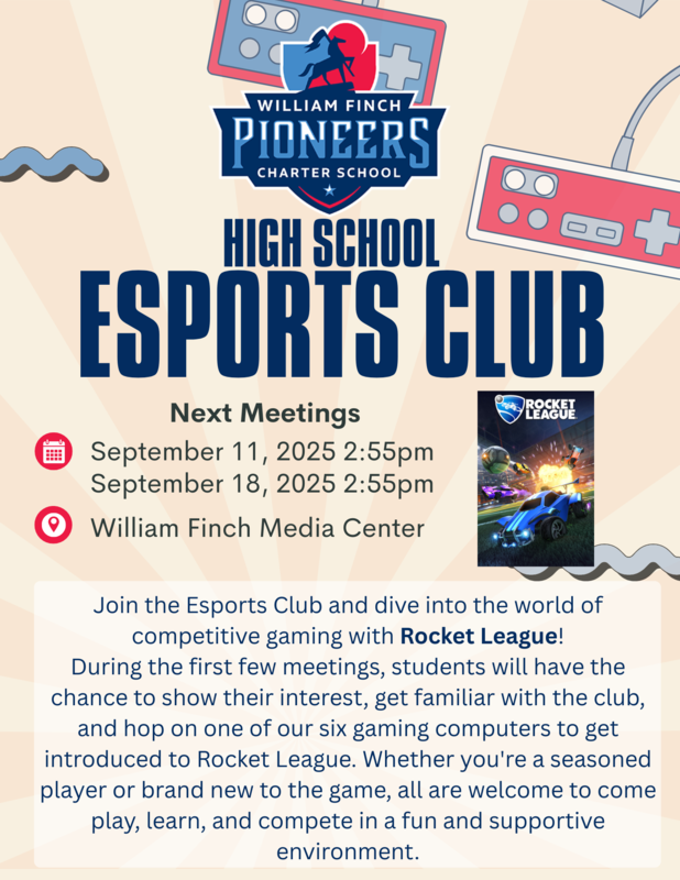 High School E-Sports Club Meetings
