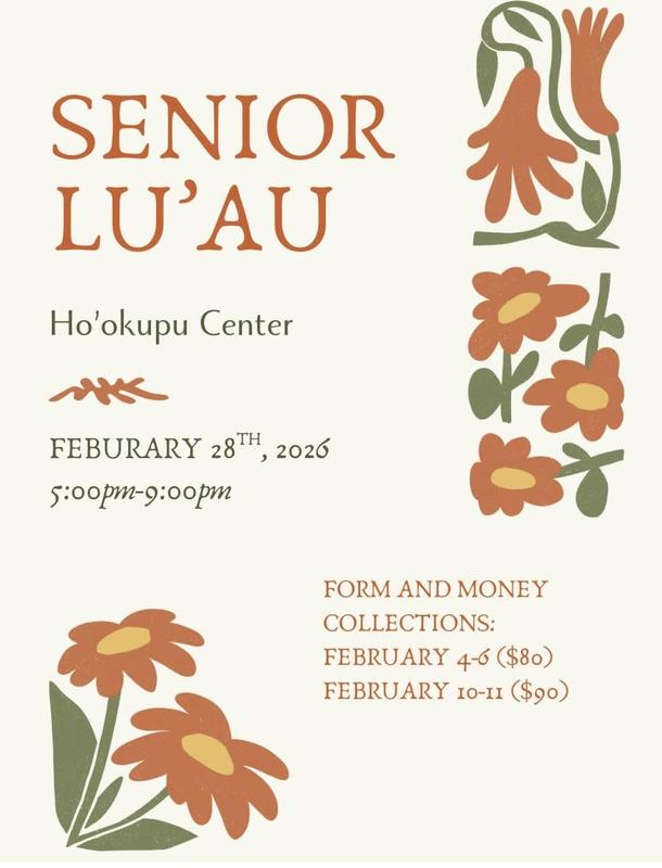 SENIOR LUʻAU @ HOʻOKUPU CENTER Featured Photo