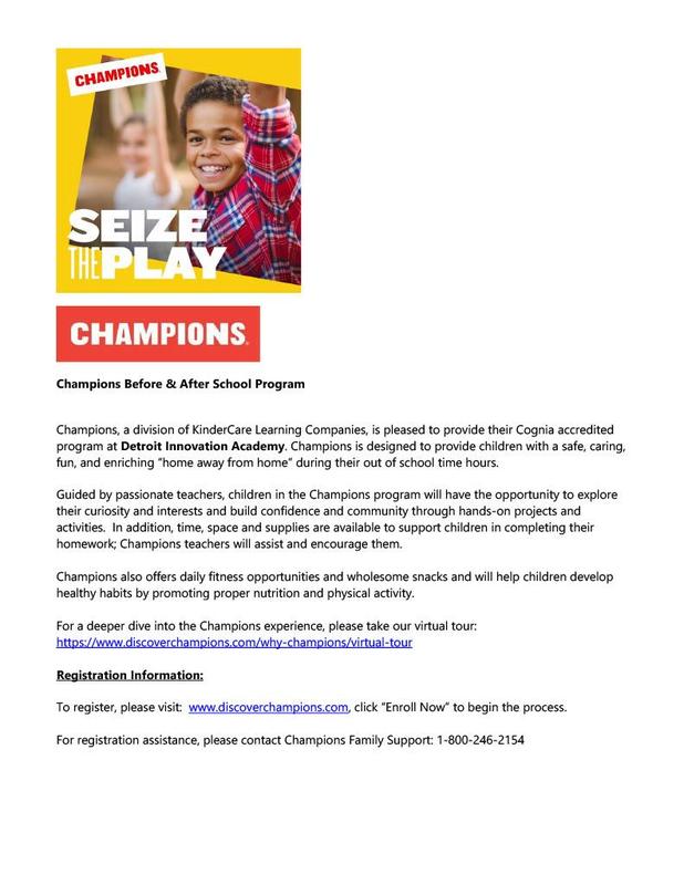 Champions Flyer