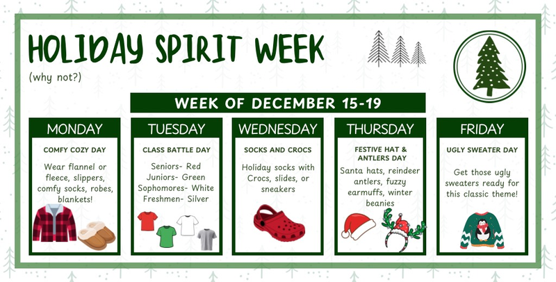 Holiday Spirit Week