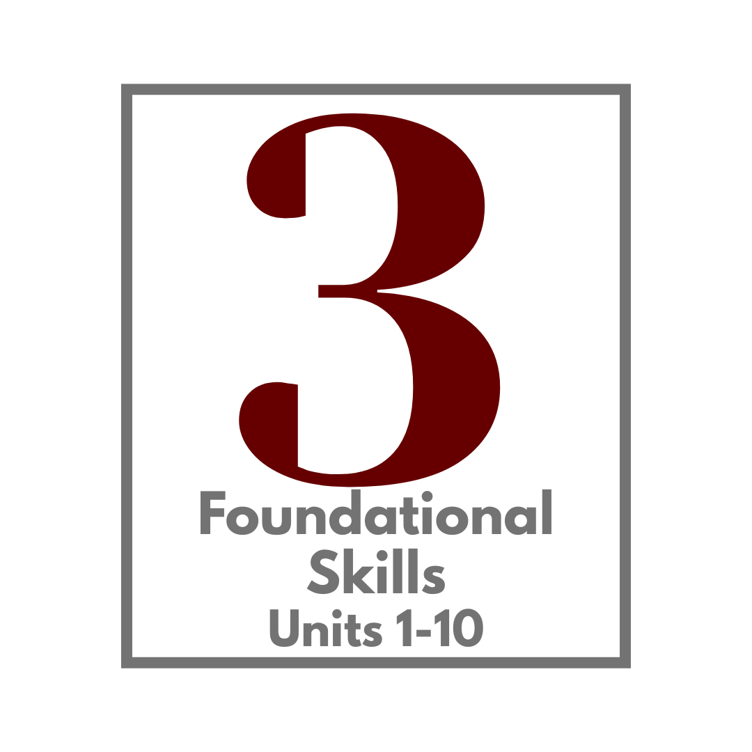 3rd foundational units