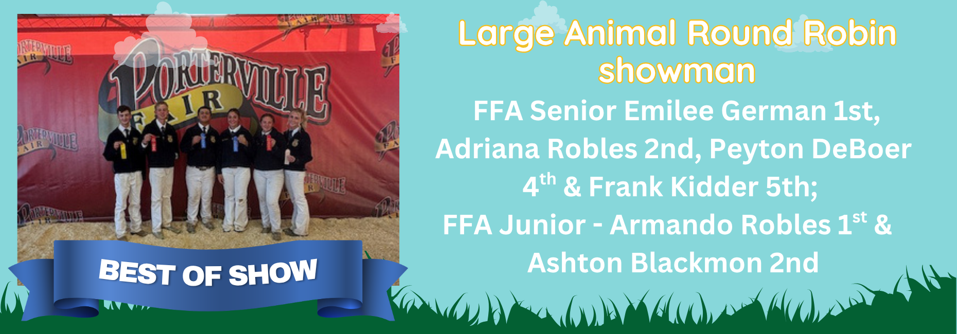 Porterville Fair- Best in Show