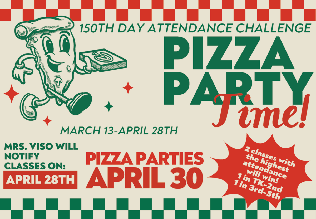 150th Day Chalenge Pizza Party