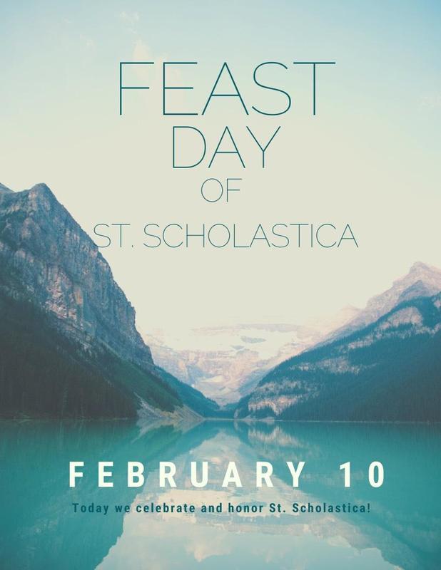 Feast Day of St. Scholastica Featured Photo