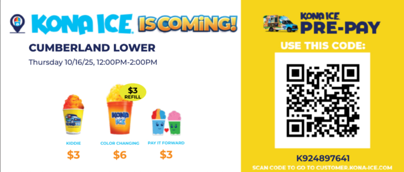 kona ice payment information