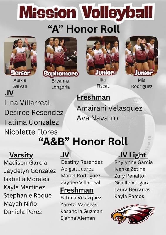 Mission Volleyball A Honor Roll Featured Photo
