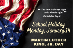 MLK holiday January 19