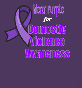 Wear Purple for National Domestic Violence Awareness