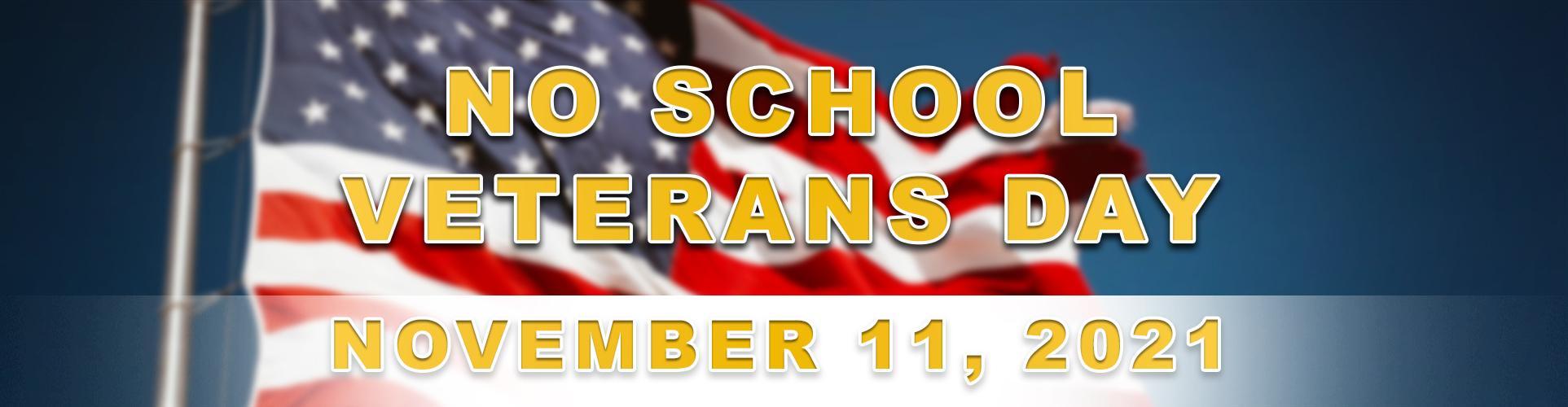 Veterans Day on November 11, 2021