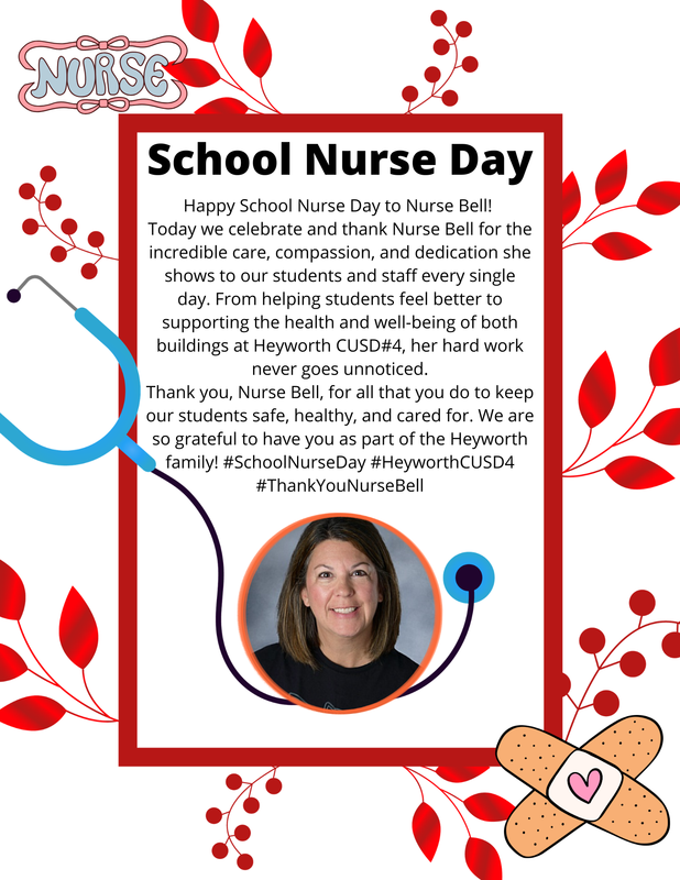 Happy School Nurse Day Nurse Bell!