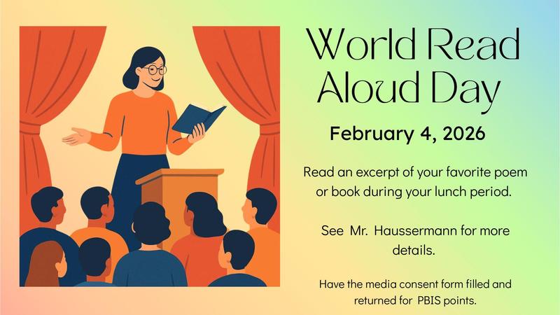 World Read Aloud Day Poster