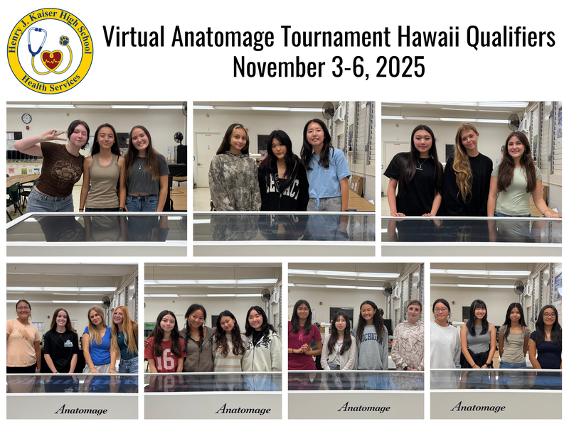 VIRTUAL ANATOMAGE TOURNAMENT ADVANCING TEAMS