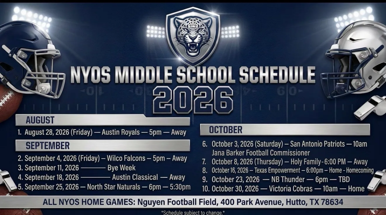 Middle School Football