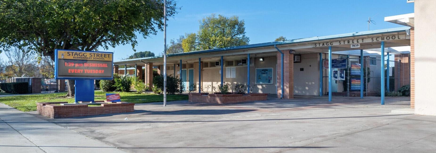 front of school